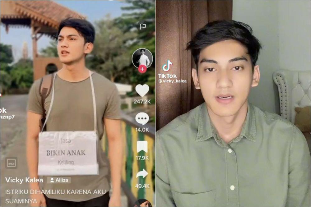 Kontroversi Parodi Jasa Bikin Anak Keliling, Vicky Kalea Minta Maaf