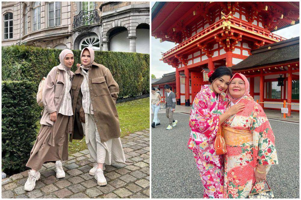 potret Hamidah Rachmayanti dan Titi Kamal bersama ibu (instagram.com/hamidahrachmayanti | instagram.com/titi_kamall)
