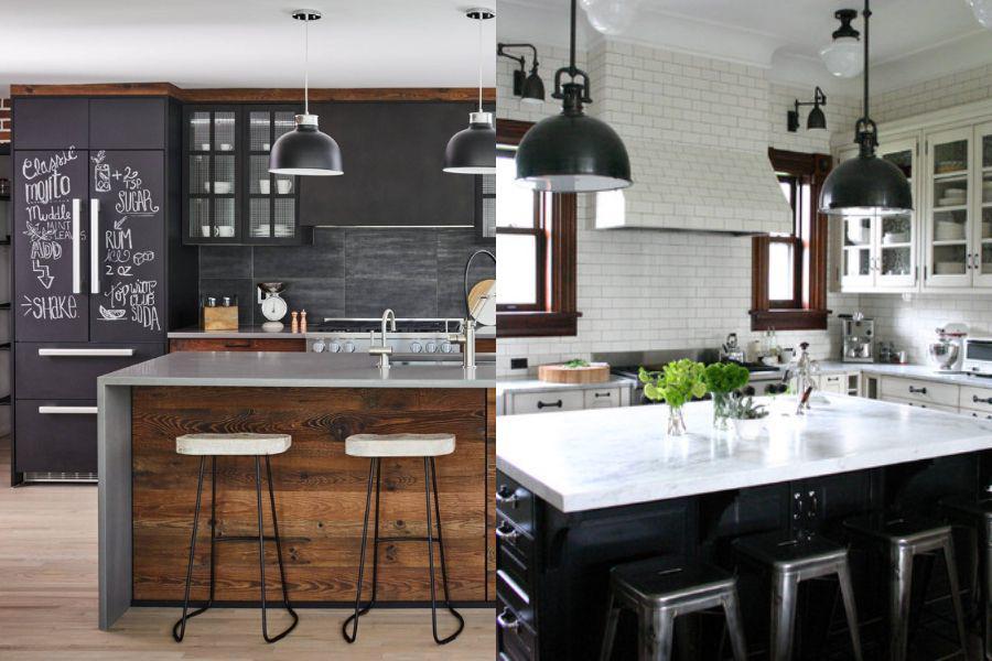 9 Inspirasi Desain Kitchen Set Industrial, Artsy dan Trendi!