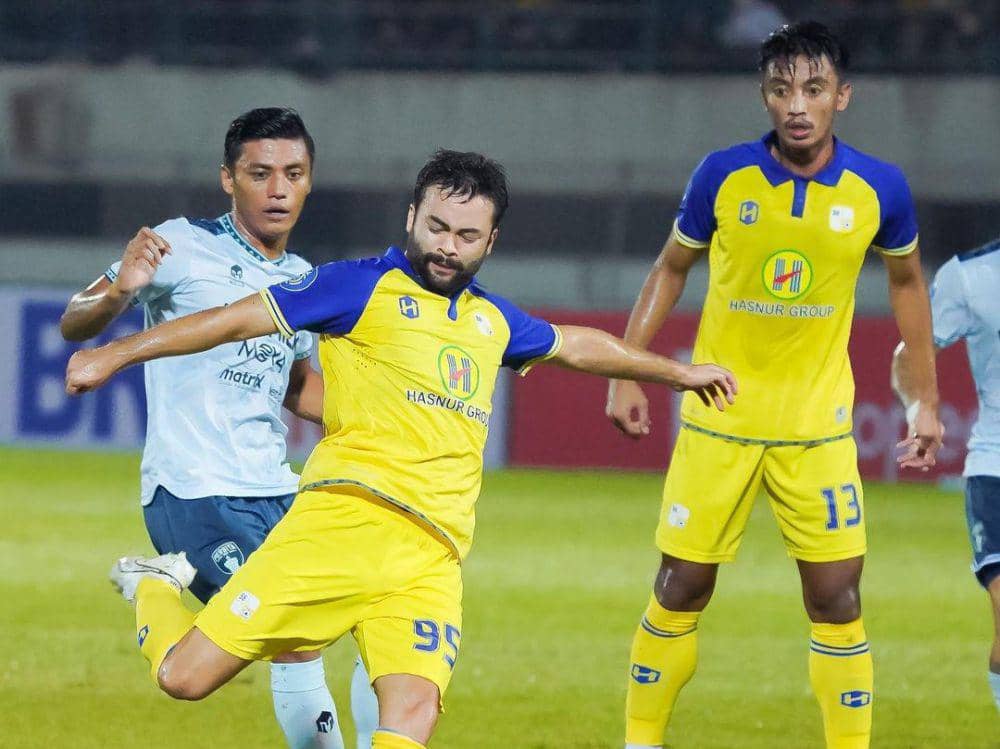 Barito Putera saat menghadapi Persita pada putaran pertama di Liga 1 Indonesia 2023/2024. (instagram.com/psbaritoputeraofficial)