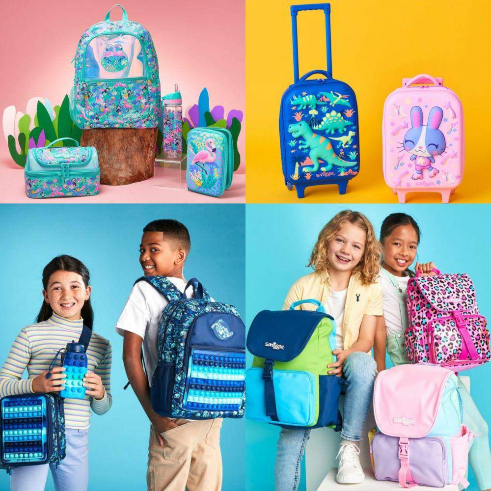 Berbagai tas brand Smiggle (Instagram.com/smiggle_asia)
