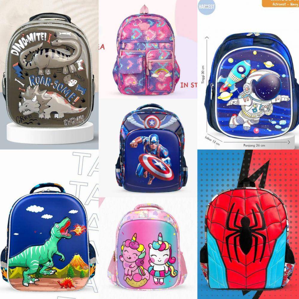Berbagai tas dari Harvest Kidss (Instagram.com/harvestkidss)