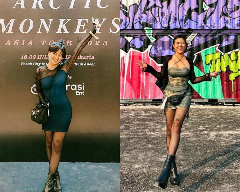 8 Inspirasi Outfit Nonton Konser ala Awkarin, Jadi Diri Sendiri