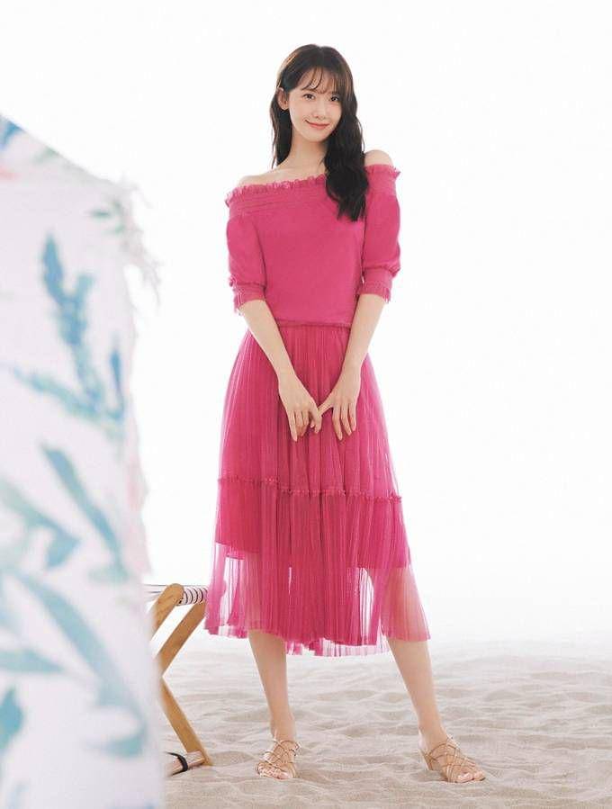 inspirasi summer dress ala Yoona SNSD (instagram.com/jigottofficial)