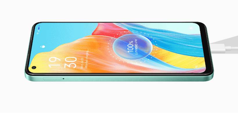 ilustrasi pengisian baterai Oppo A78 4G (oppo.com)