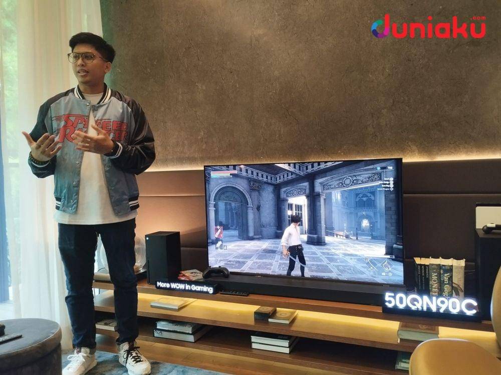 Foto dari acara Product Experience Samsung Neo QLED 4K, diambil oleh Fahrul Nurullah. (Duniaku.com/Fahrul Nurullah)