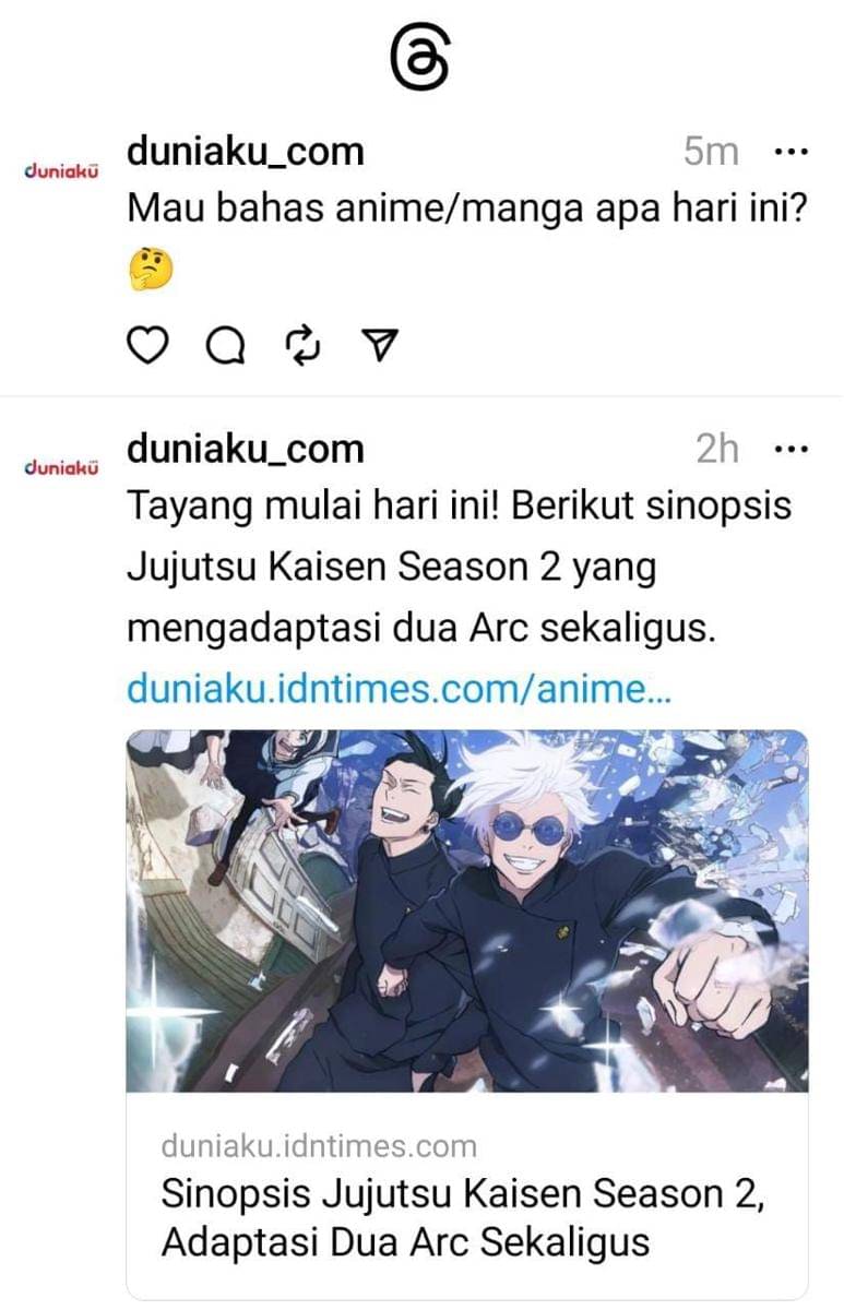 Tangkapan Layar Dimas Ramadhan