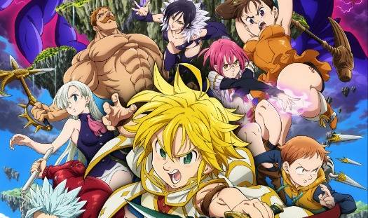 dok. A-1 Pictures/ The Seven Deadly Sins Movie 1: Prisoners of the Sky (2018)