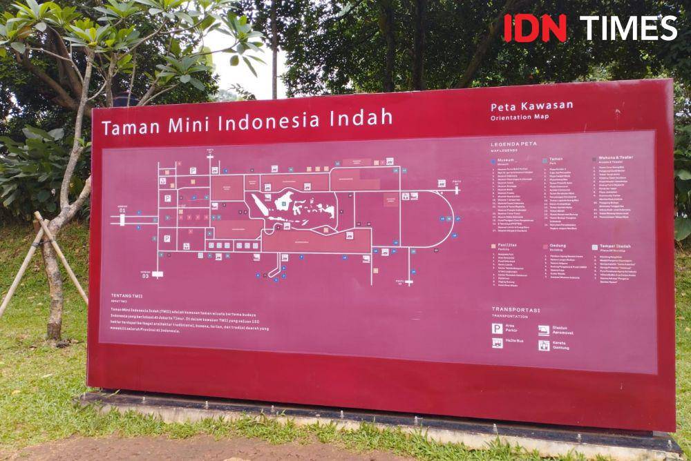 Taman Mini Indonesia Indah (TMII). (IDN Times/Trio Hamdani)