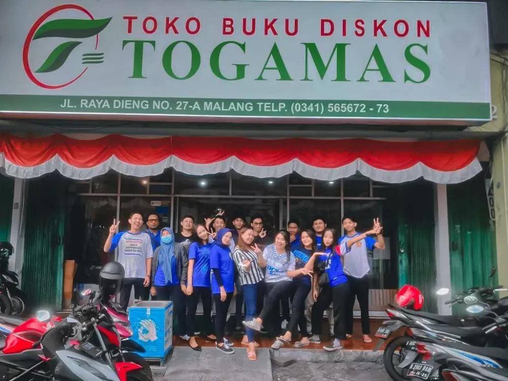 Toko ATK Togamas (Instagram.com/togamas_dieng)