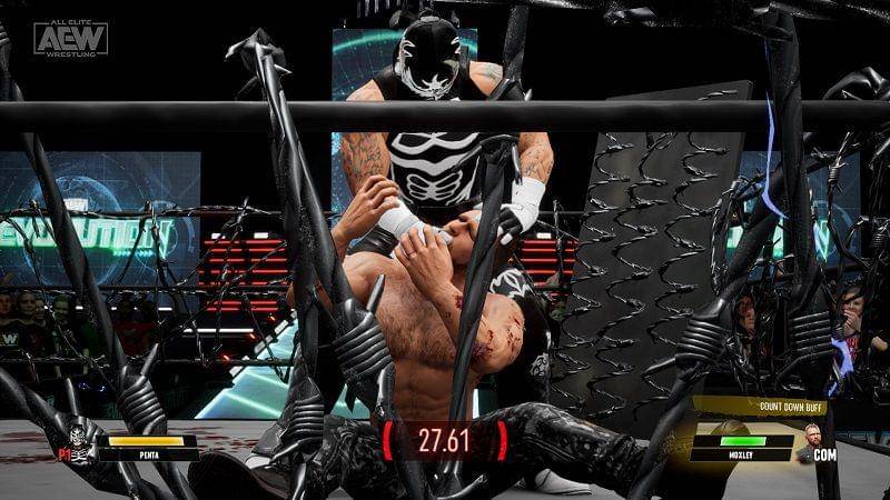 Screenshot game AEW Fight Forever, diambil Fahrul Nurullah dari Duniaku.com. (Dok. THQ Nordic/AEW Fight Forever)