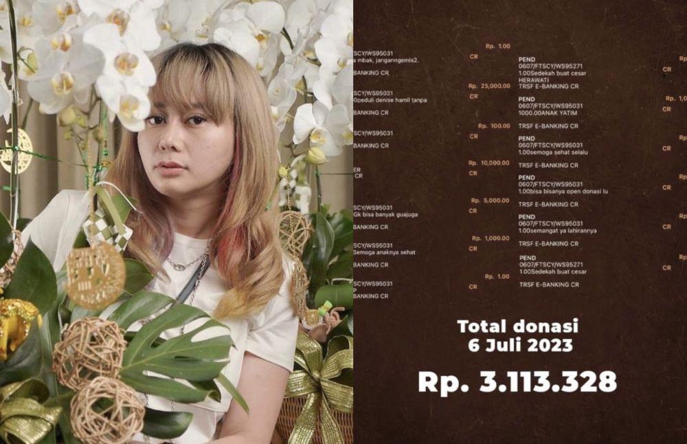 Kontroversi Denise Chariesta Open Donasi untuk Persalinan