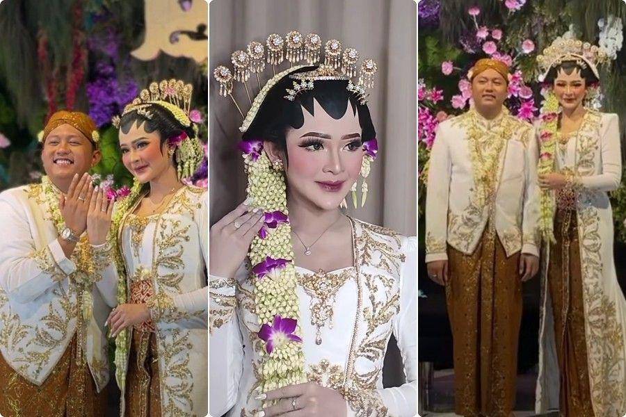 Busana dan makeup Bella Bonita (instagram.com/kambing_guling_ajiib|instagram.com/dc_okt)