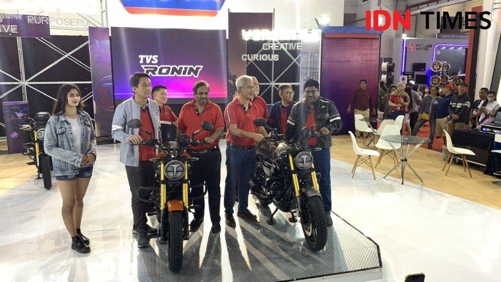 TVS Ronin resmi meluncur (IDN Times/Fadhliansyah)