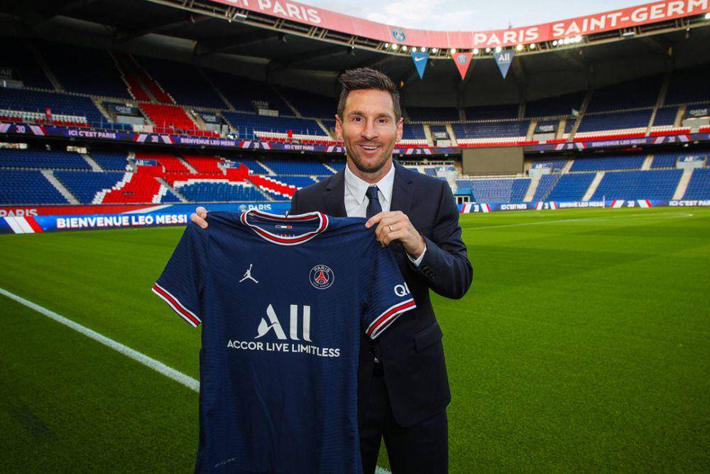 Lionel Messi bergabung dengan PSG pada 2021/2022. (en.psg.fr)