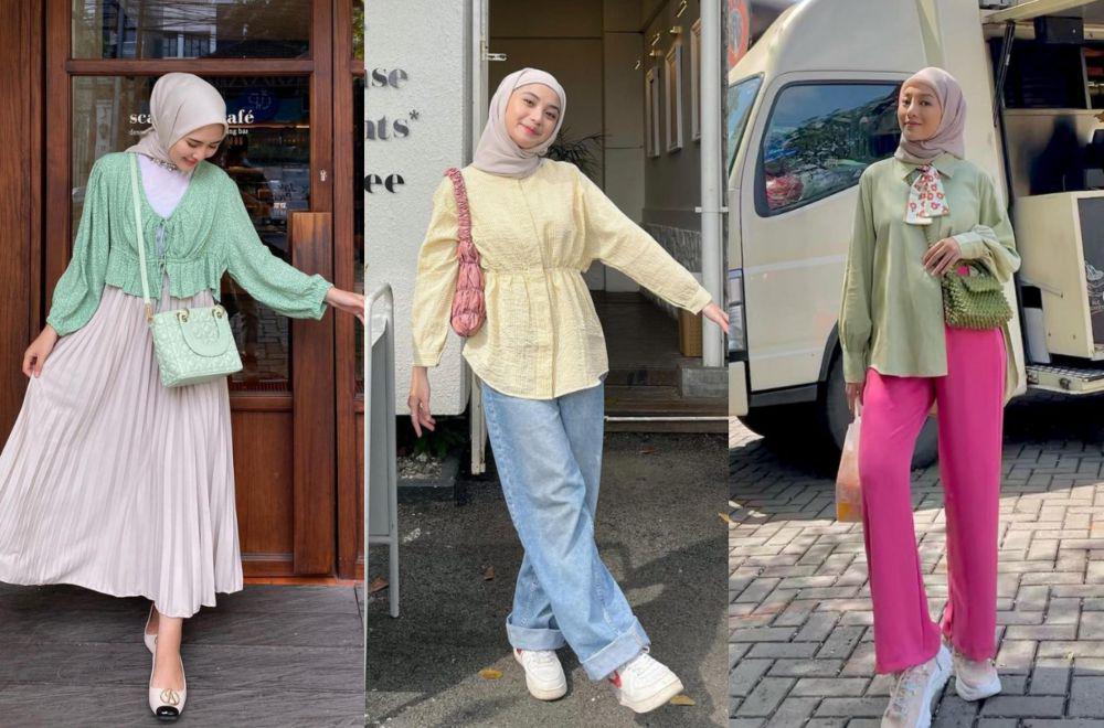 9 Referensi OOTD Warna Cerah Buat ke Kampus, Eye Catching!