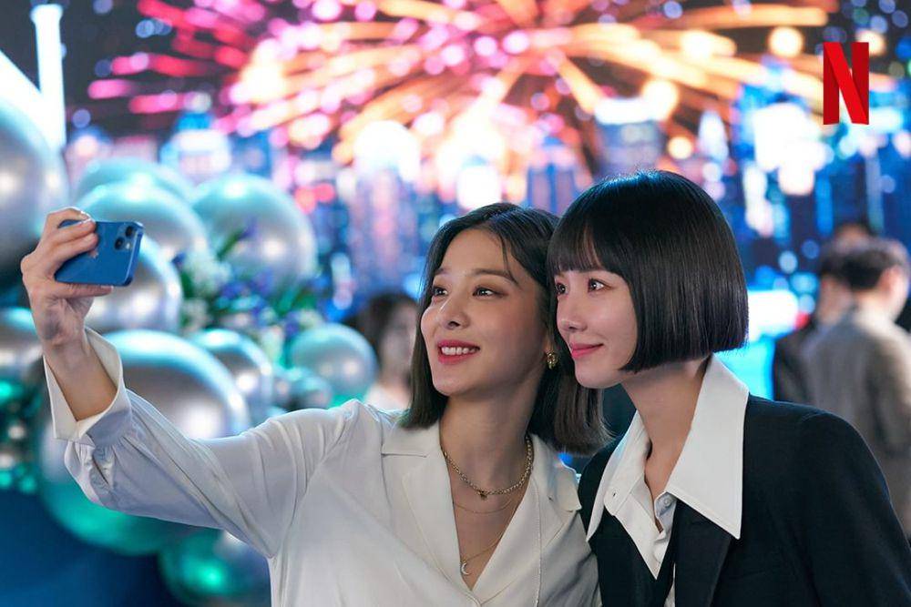 Park Gyu Young dan Seol In Ah di Celebrity (instagram.com/netflixkr)
