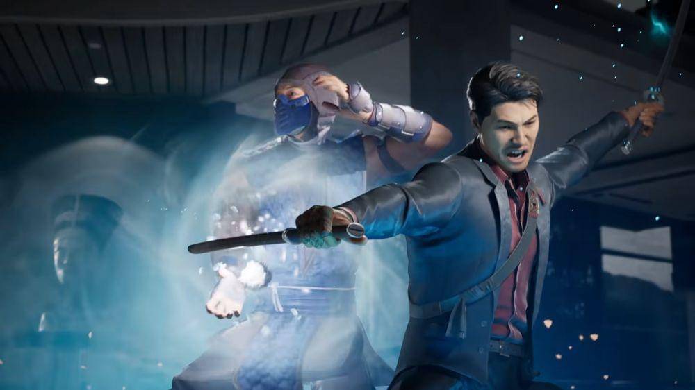 Kameo Fighter Sub-Zero bersama Kenshi. (Dok. NetherRealm Studio/Mortal Kombat 1)