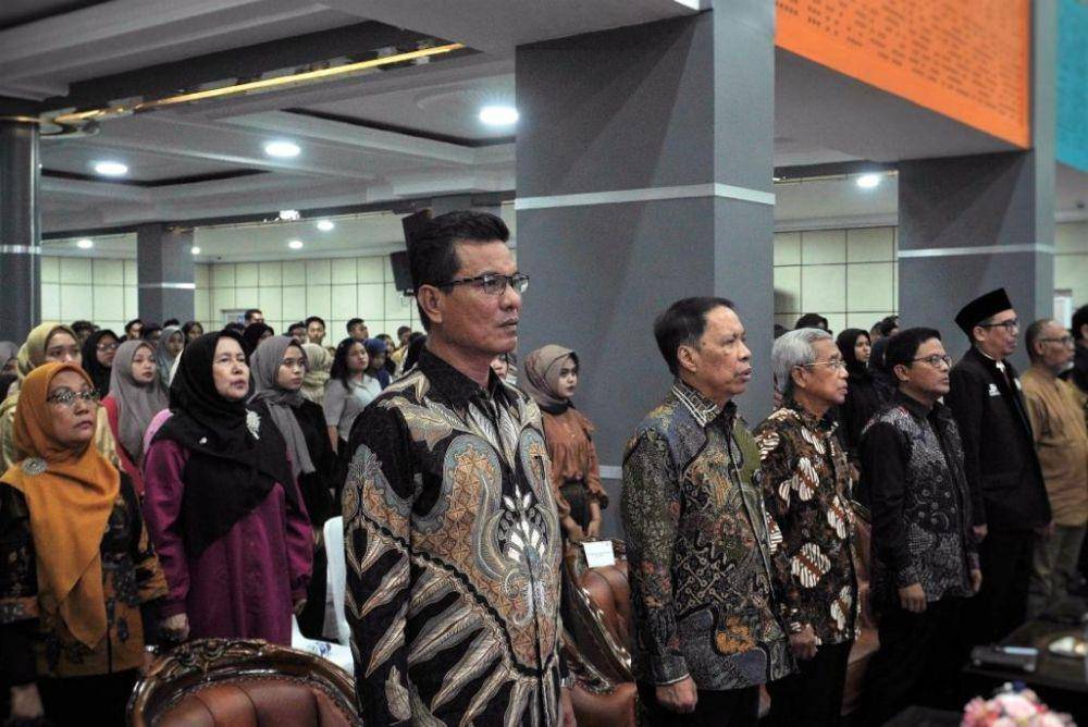 Regional Meeting se-Sumatera dan Kalimantan Barat Majelis Hukum dan HAM (MHH) PP Muhammadiyah di Kampus UMSU Medan pada Rabu (5/7/2023) dan Kamis (6/7/2023). (Dok. IDN Times)
