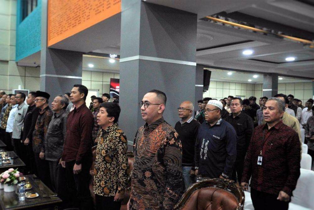 Regional Meeting se-Sumatera dan Kalimantan Barat Majelis Hukum dan HAM (MHH) PP Muhammadiyah di Kampus UMSU Medan pada Rabu (5/7/2023) dan Kamis (6/7/2023). (Dok. IDN Times)