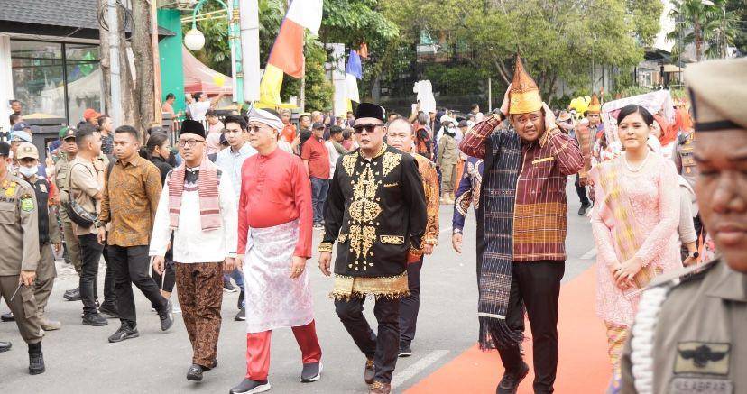 Suasana Colorful Medan Carnival (Dok. Istimewa)