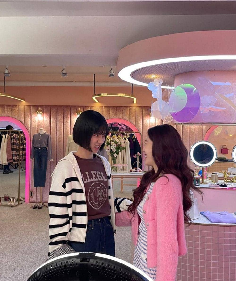 di balik layar drama Korea 'Celebrity' (instagram.com/superstar_jhs)