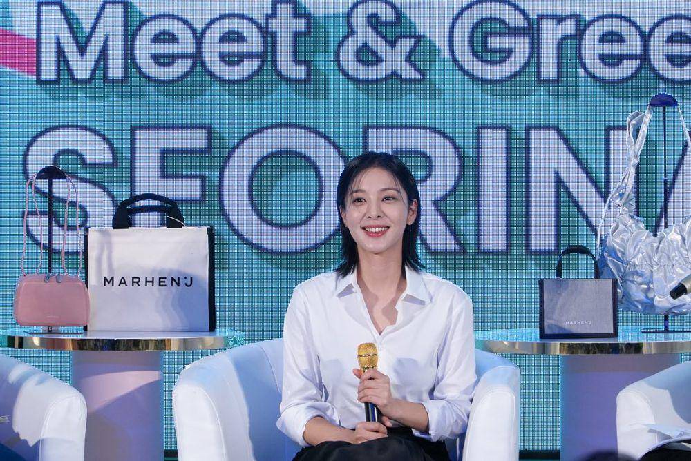 potret Seol In Ah saat menghadiri acara Marhen.J di Senayan City (instagram.com/senayancity)