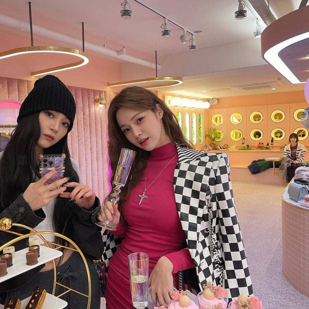 di balik layar drama Korea 'Celebrity' (instagram.com/jaeinnhann)