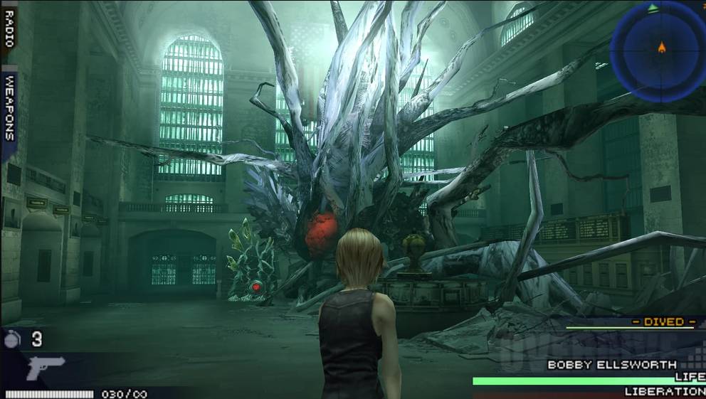 gameplay dari game The 3rd Birthday (2010) (dok. Square Enix)