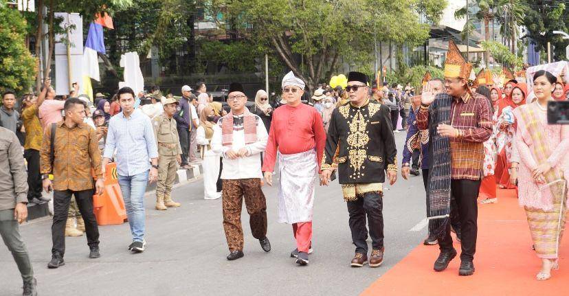 Suasana Colorful Medan Carnival (Dok. Istimewa)