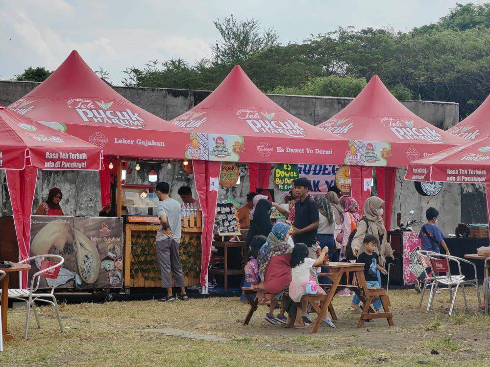 Festival Kuliner Nusantara di Benteng Vastenburg Solo. (IDN Times/Larasati Rey)