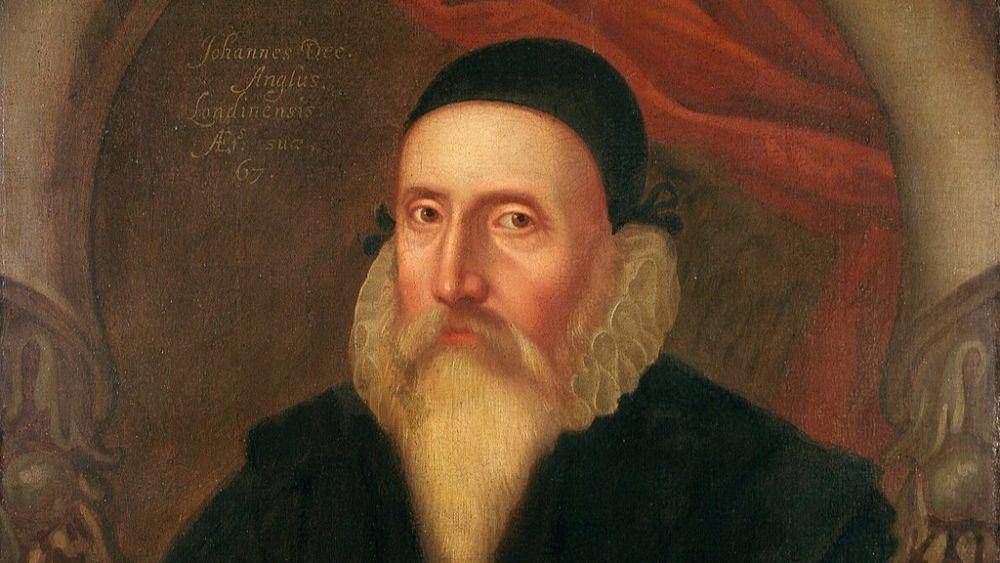 potret lukisan Dr. John Dee (commons.wikimedia.org/Ashmolean Museum/Unknown author)