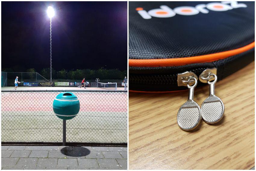 10 Hal Unik Bertema Tenis, Ada Tempat Sampah Bentuk Bola Tenis!