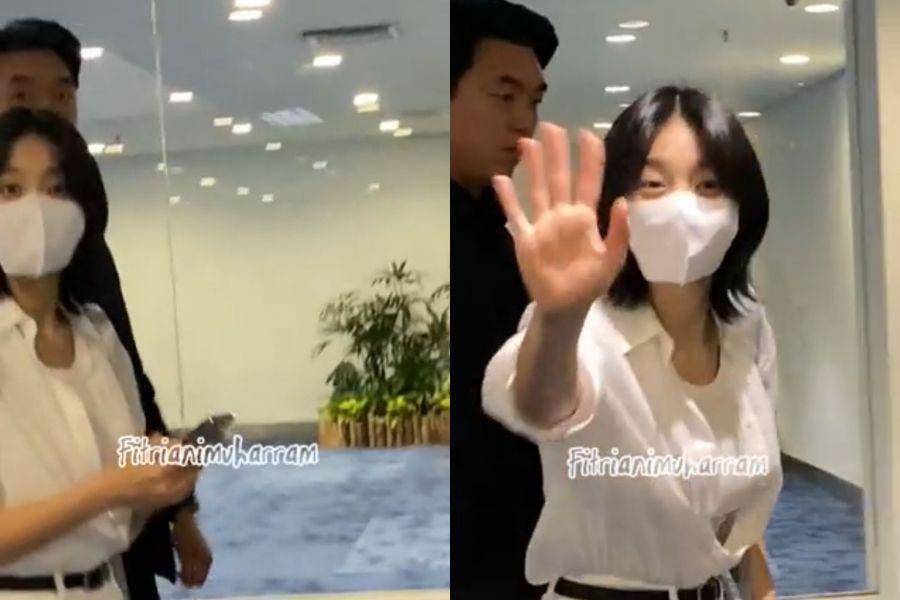 Seol In Ah di Jakarta (twitter.com/ittoo_chan)