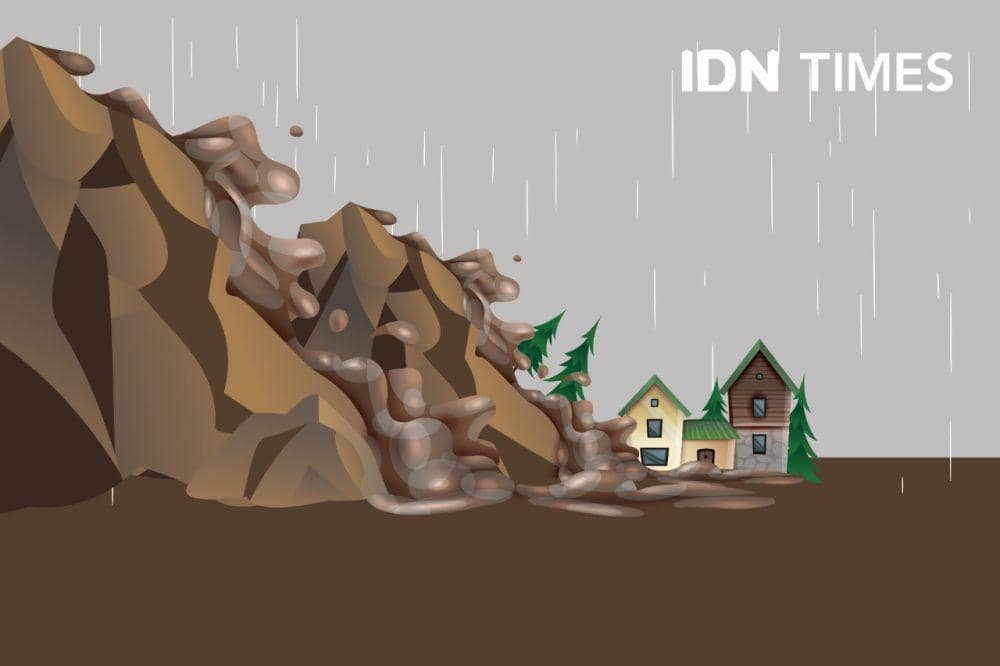 2 Rumah di Imogiri Bantul Diterjang Banjir dan Tanah Longsor