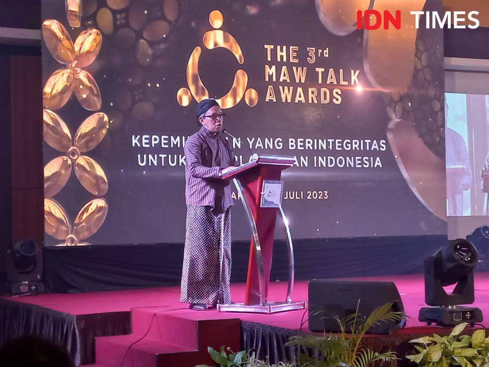 Founder dan Chairman MAW Talk, Asmono Wikan (IDN Times/Yogie Fadila)