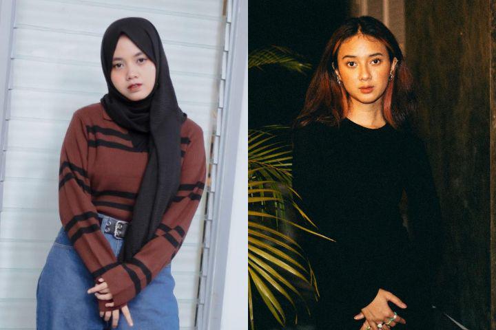 kolase potret Hanin Dhiya dan Rahmania Astrini (instagram.com/hanindhiyaatys | instagram.com/rahmaniaastrini)