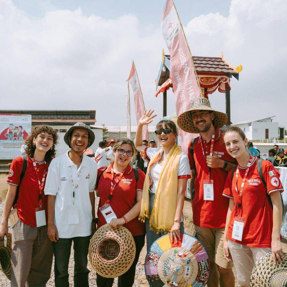 Raline Shah ikut acara Jumbara Nasional Palang Merah Remaja (instagram.com/ralineshah)