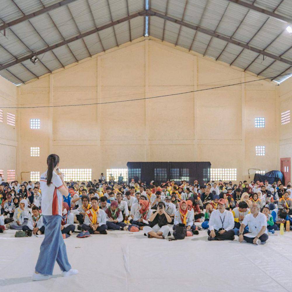 Raline Shah ikut acara Jumbara Nasional Palang Merah Remaja (instagram.com/ralineshah)