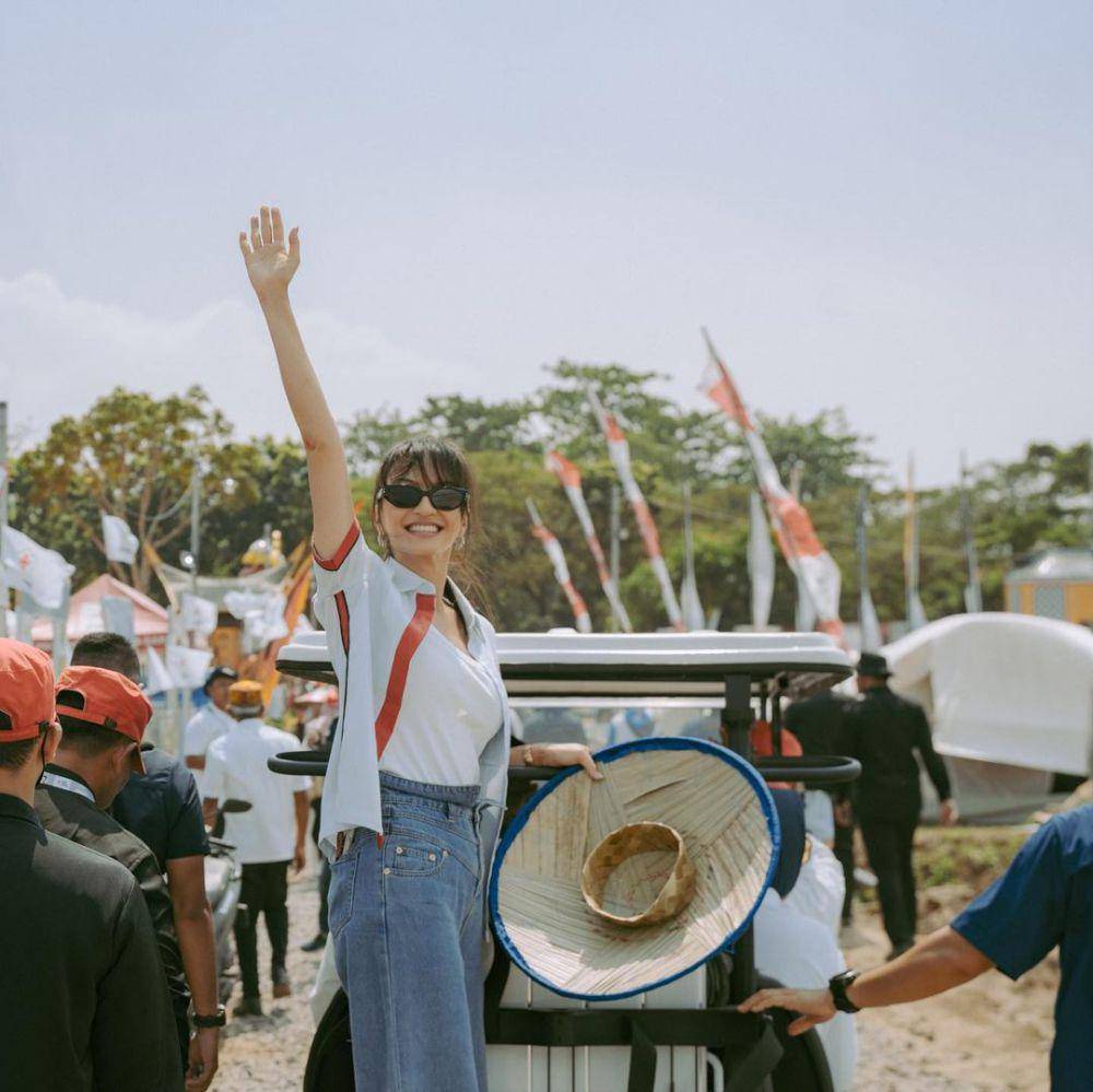 Raline Shah ikut acara Jumbara Nasional Palang Merah Remaja (instagram.com/ralineshah)
