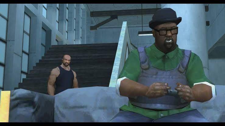 cutscene misi End of the Line (youtube.com/ThirstyHyena)