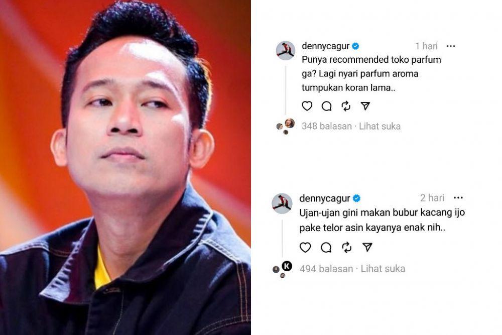 9 Postingan Kocak Denny Cagur di Threads, Ada Terus Idenya!