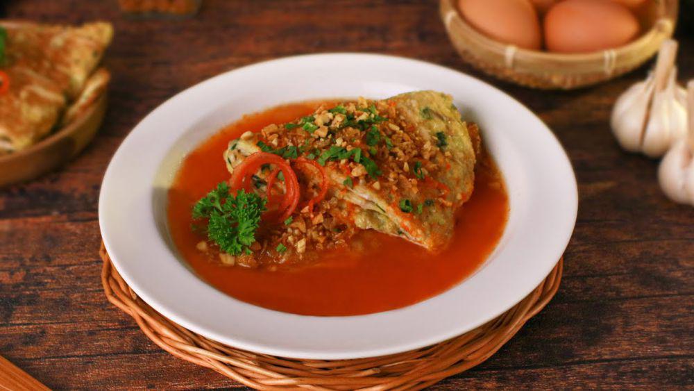 5 Kreasi Telur Dadar ala Rudy Choirudin, Cocok buat Sarapan Simpel!