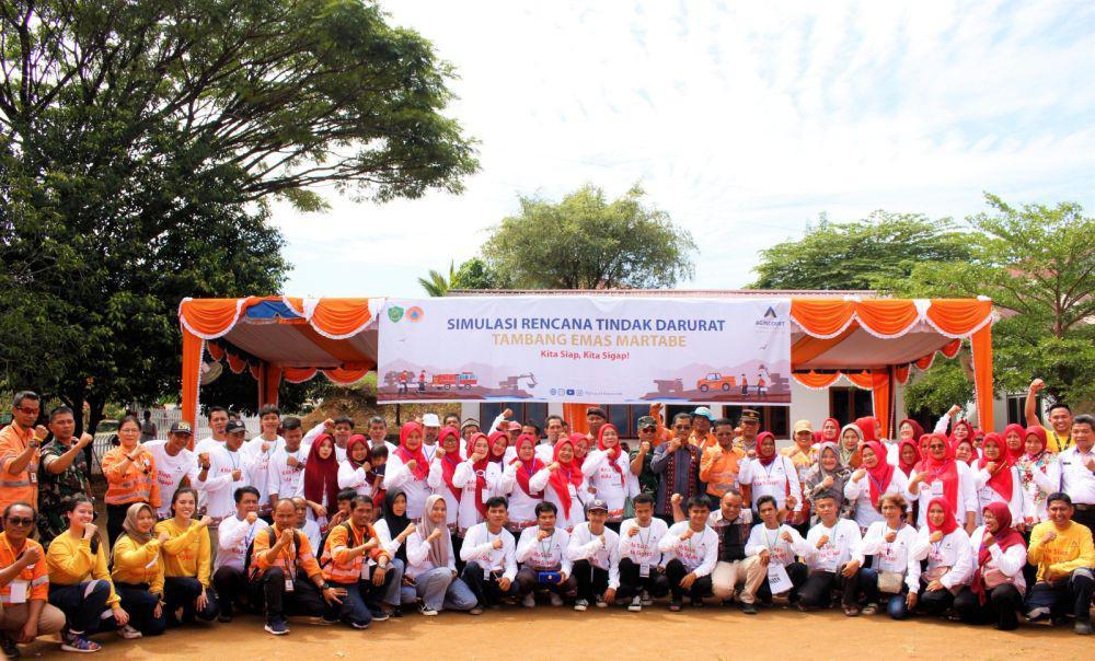 Agincourt Resources Latih Kesiapsiagaan Bersama Hadapi Bencana