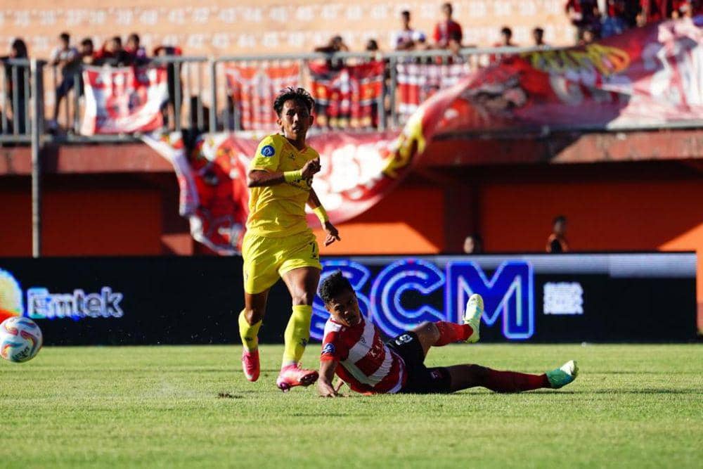 Pemain Persik Kediri saat melawan Madura United. IDN Times/ Media Offcicer Persik Kediri