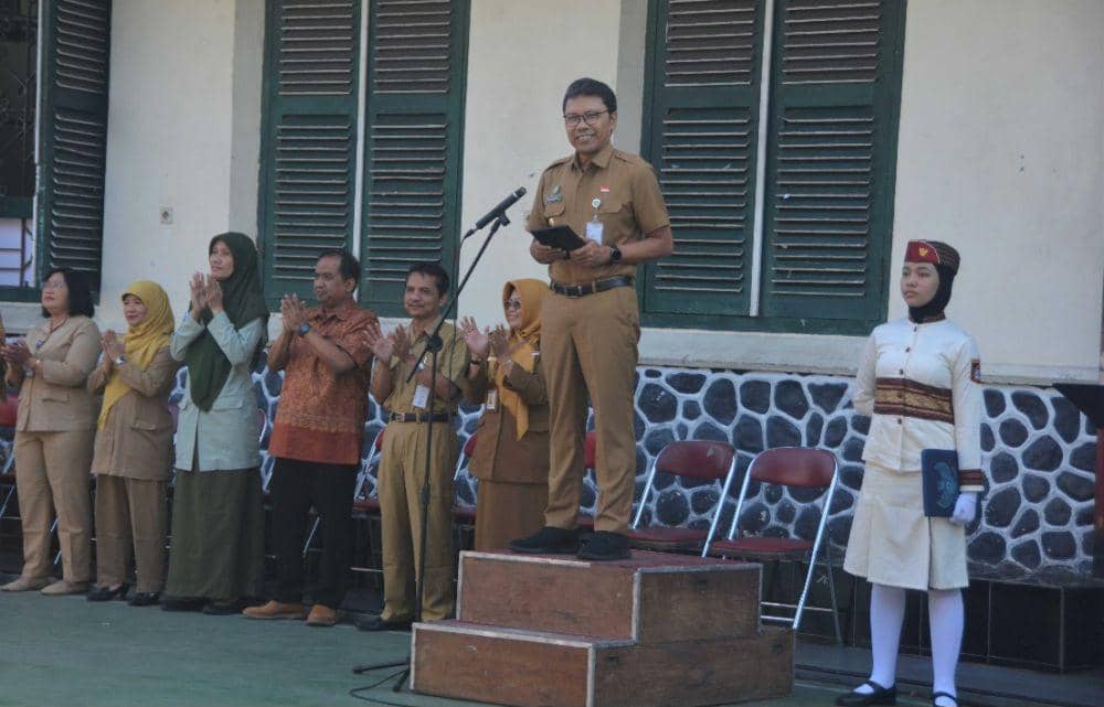 Kegiatan MPLS di SMPN 5 Yogyakarta. (Dok. Istimewa)