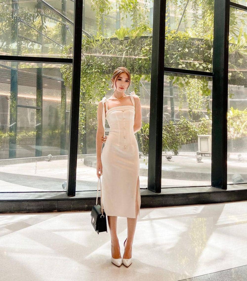 Style pesta ala Nesya Rhenata. (instagram.com/nesyarhenata)