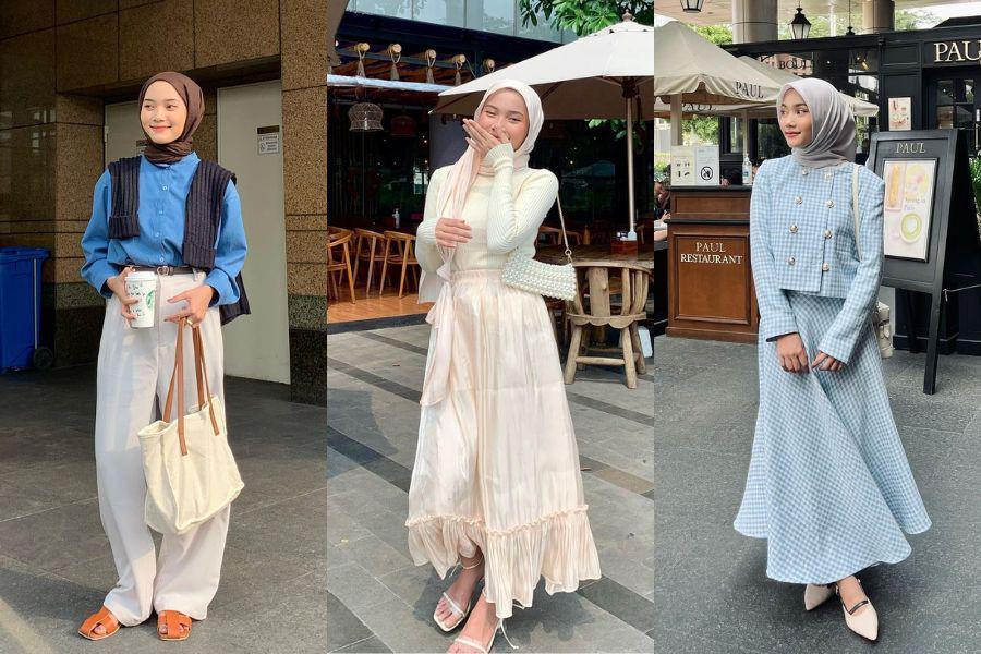 14 Style Hijab ala Selebgram diannn.d yang Manis dan Stylish