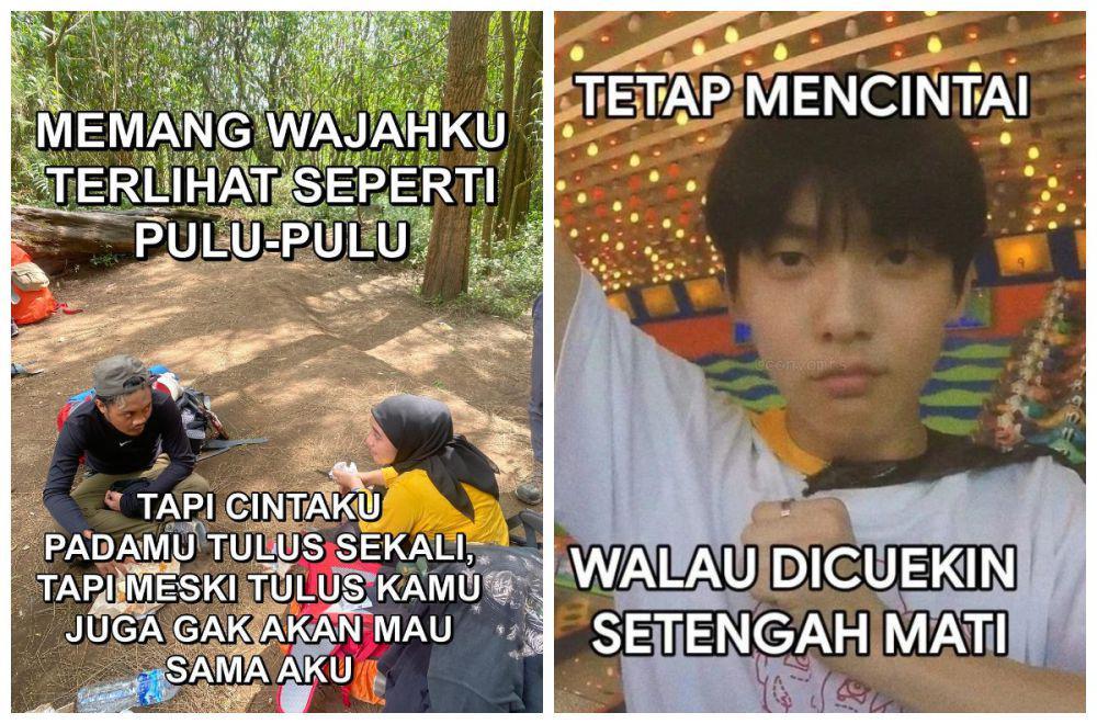 10 Meme Kocak Cinta Tak Terbalas, Ngenes Banget!