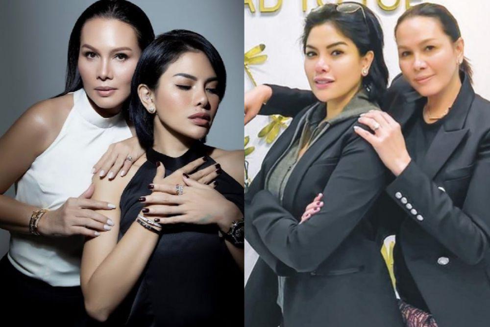 Kepergok Unfollow, 10 Kenangan Persahabatan Nikita Mirzani & Fitri Salhuteru